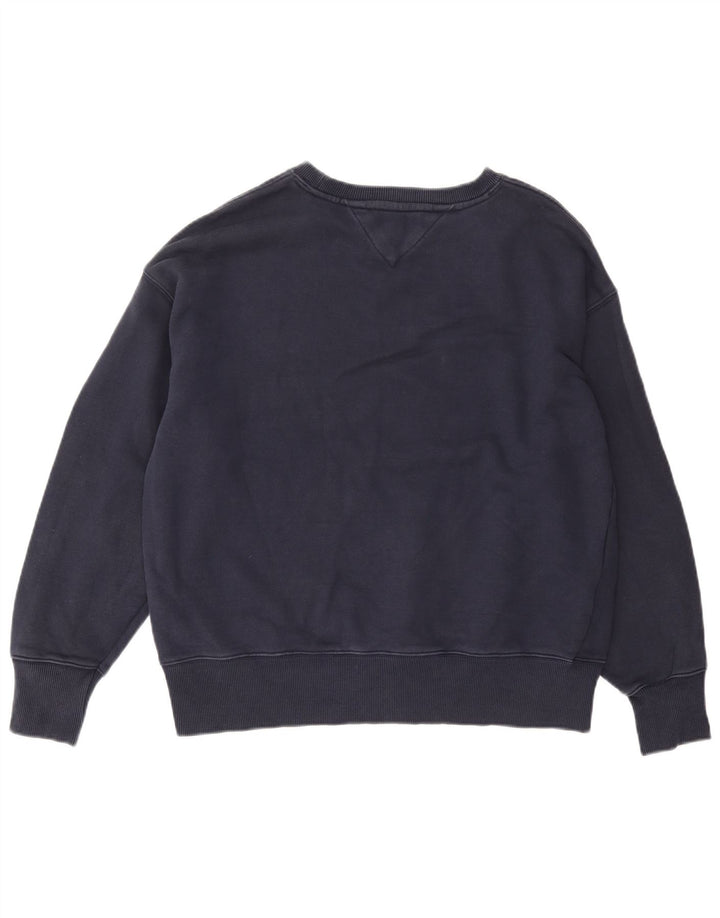 Tommy Hilfiger Sudadera para Hombre Jumper Large Azul Marino Algodón