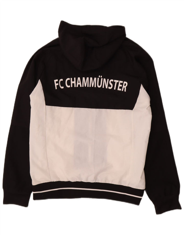 ADIDAS Mens Climalite Graphic Chándal Top Chaqueta Mediano Negro