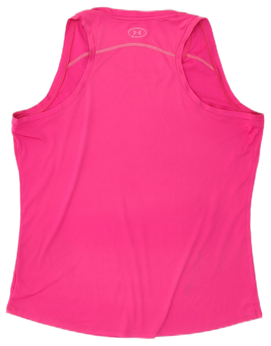Under Armour Camiseta sin mangas Heat Gear para mujer UK 18 XL Poliéster rosa