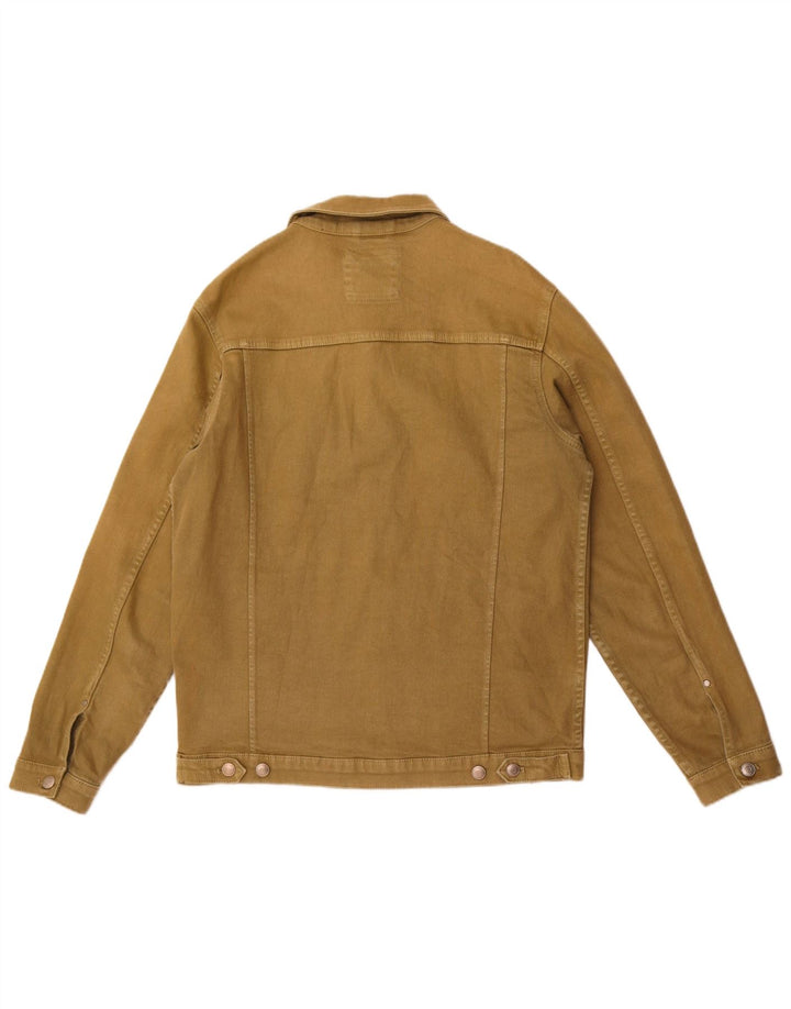 Zara Chaqueta Vaquera Hombre UK 38 Medium Caqui