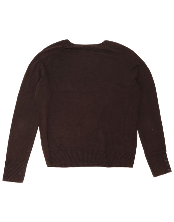 Marks & Spencer - Jersey para mujer con cuello barco, talla 40, talla M, color negro