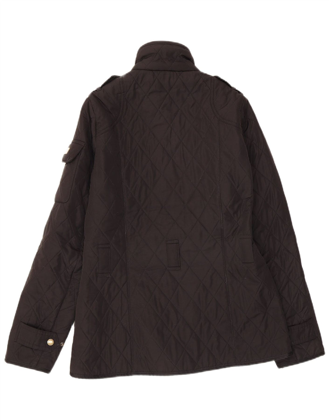 Barbour Chaqueta acolchada para mujer UK 8 Small Poliéster negro