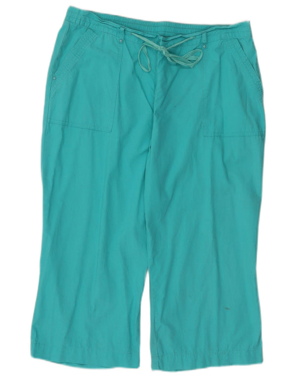 Marks & Spencer Bermudas para mujer UK 16 Large W36 L18 Turquesa