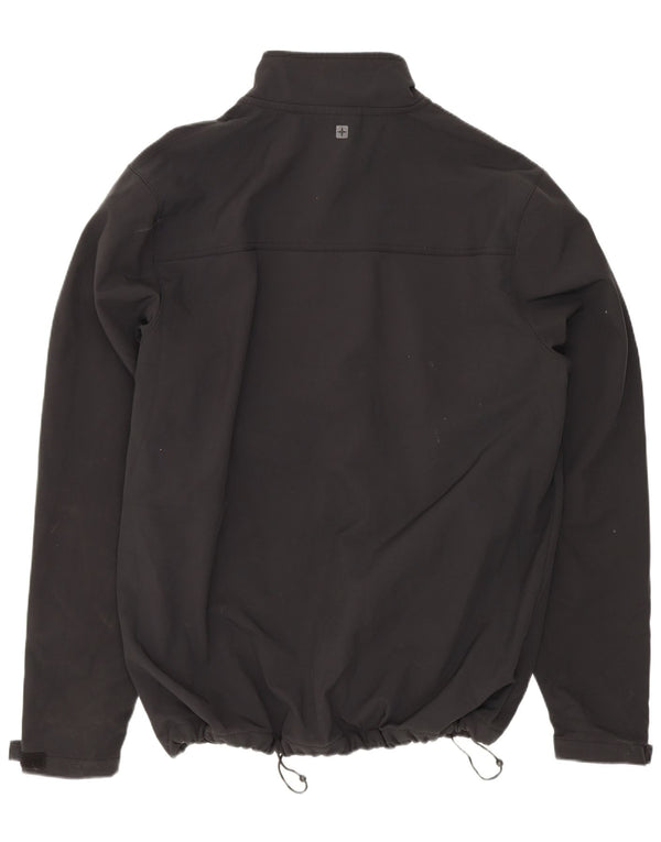 Chaqueta cortavientos para hombre Mountain Warehouse UK 40 Large Poliéster negro