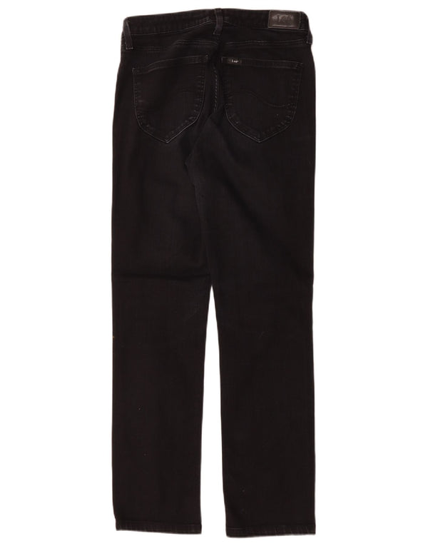 Vaqueros Lee Mujer Rectos W30 L29 Negro