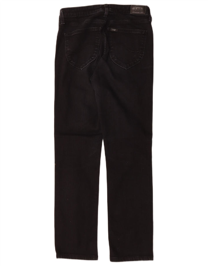 Vaqueros Lee Mujer Rectos W30 L29 Negro