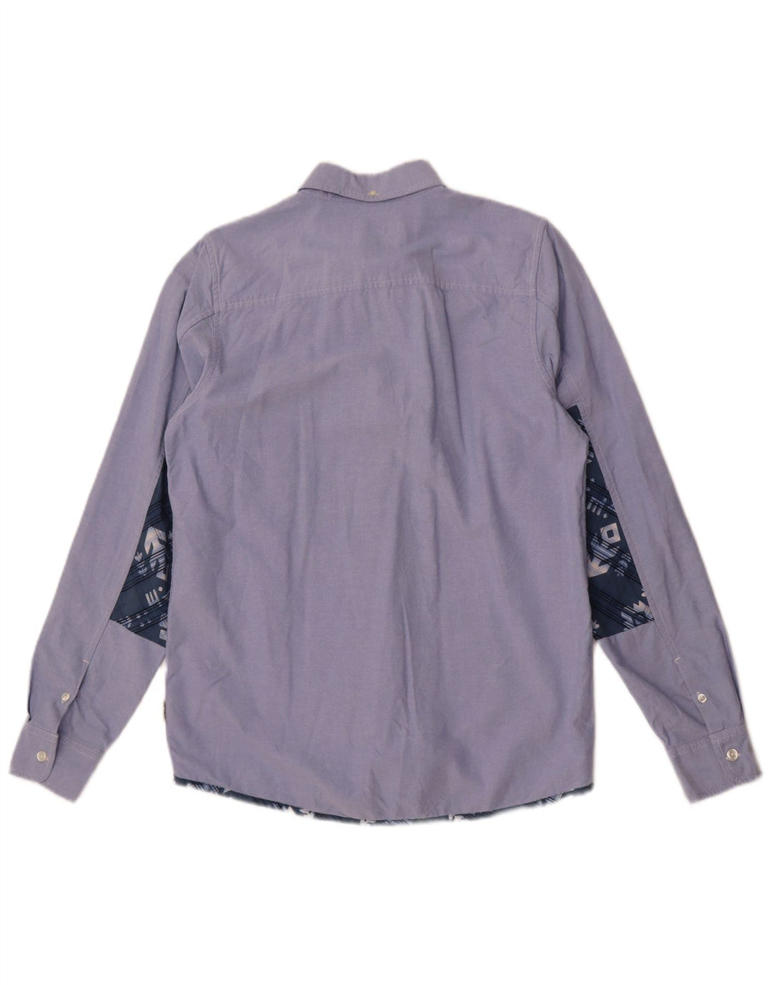 Carhartt Hombre Camisa ajustada de algodón color block en azul pequeño