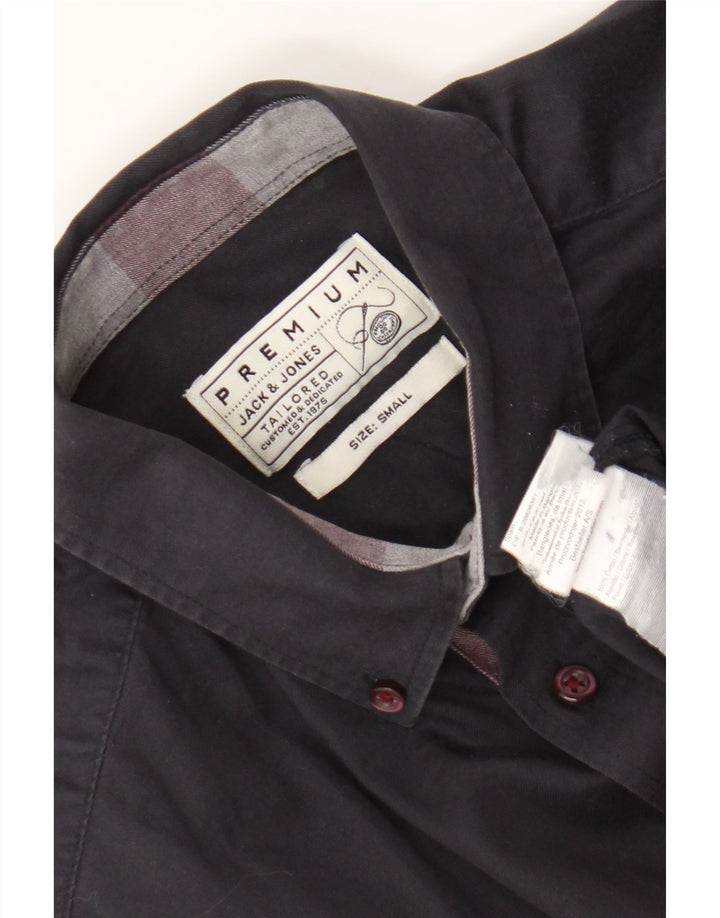 Camisa Jack & Jones Hombre Small Azul Marino Algodón