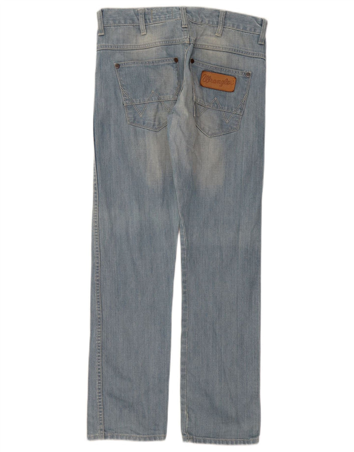 Vaqueros Wrangler Mujer Rectos W31 L32 Azul Algodón