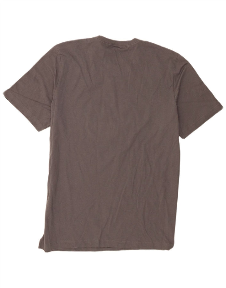 Adidas - Camiseta gráfica para hombre, talla grande, algodón gris