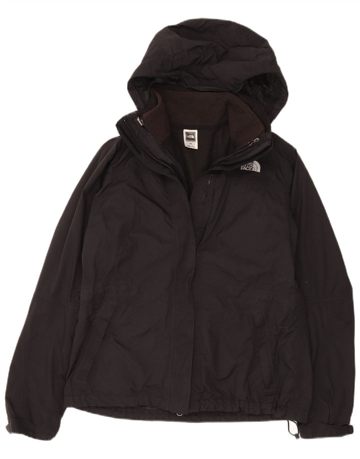 The North Face Chaqueta cortavientos con capucha para mujer UK 12 Medium Black
