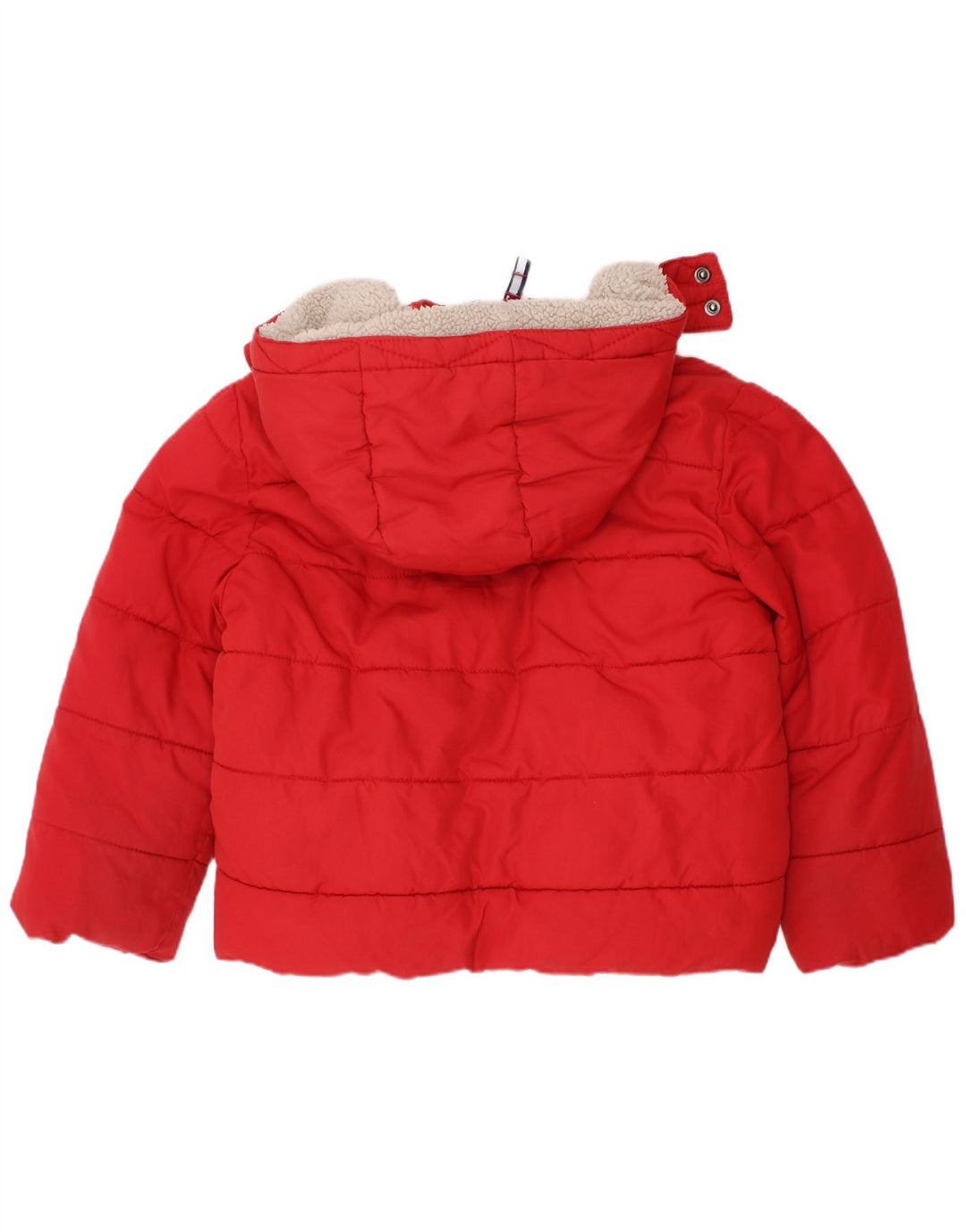 Boden Chaqueta acolchada con capucha para niño 3-4 años Rojo Poliéster