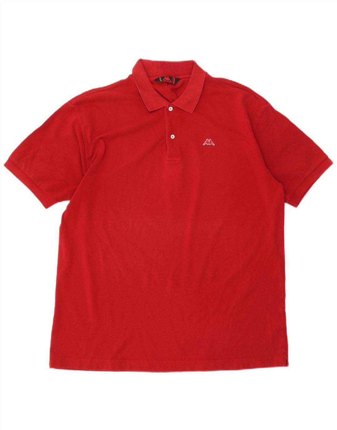Kappa Polo Hombre 3XL Algodón Rojo