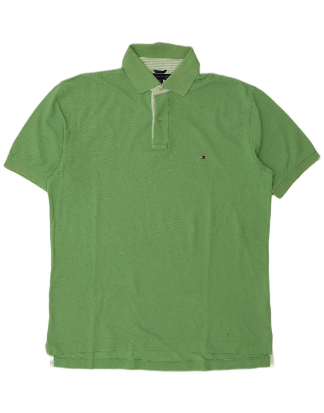 Polo Tommy Hilfiger para hombre de algodón verde grande