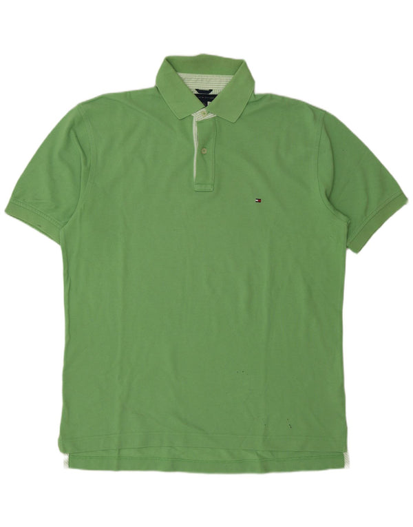 Polo Tommy Hilfiger para hombre de algodón verde grande