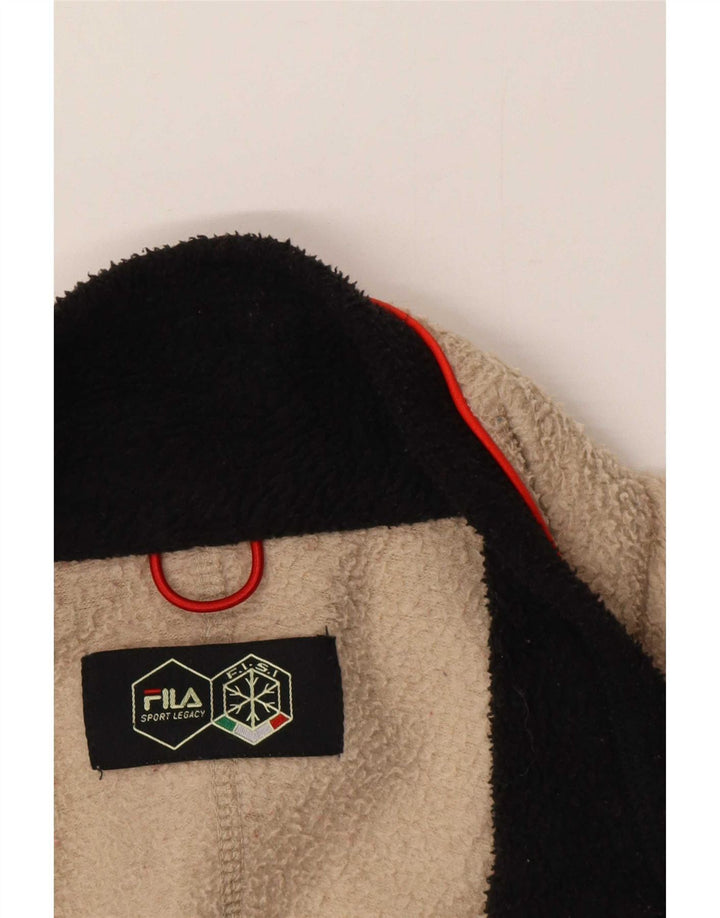 Fila Chaqueta polar para hombre UK 40 Large Beige