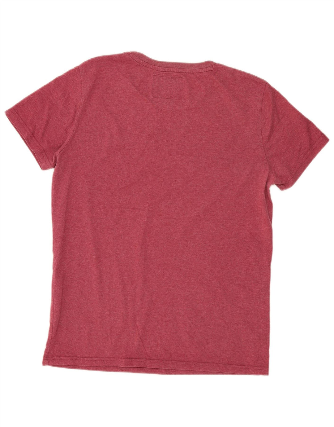 Superdry Camiseta gráfica para hombre Top grande de algodón rojo