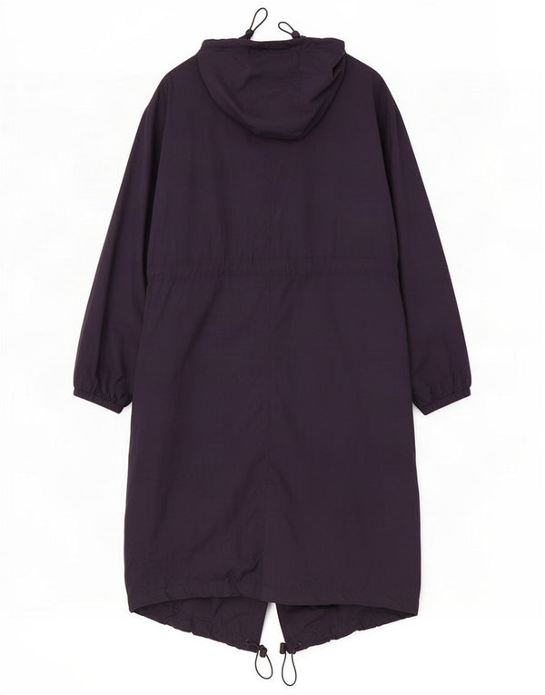 Marks & Spencer Chaqueta impermeable extragrande con capucha para mujer UK 6 XS Azul marino