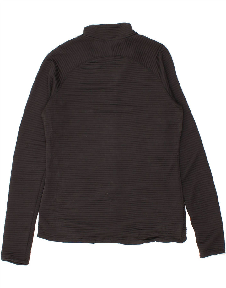 ADIDAS Womens Tracksuit Top Jacket UK 12 Medium Black Striped Polyester Vintage Adidas and Second-Hand Adidas from Messina Hembry 