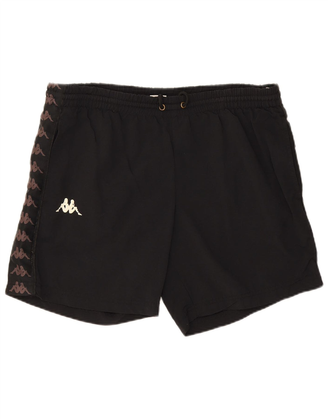 Kappa Hombre Shorts Deportivos Gráficos Medium Black