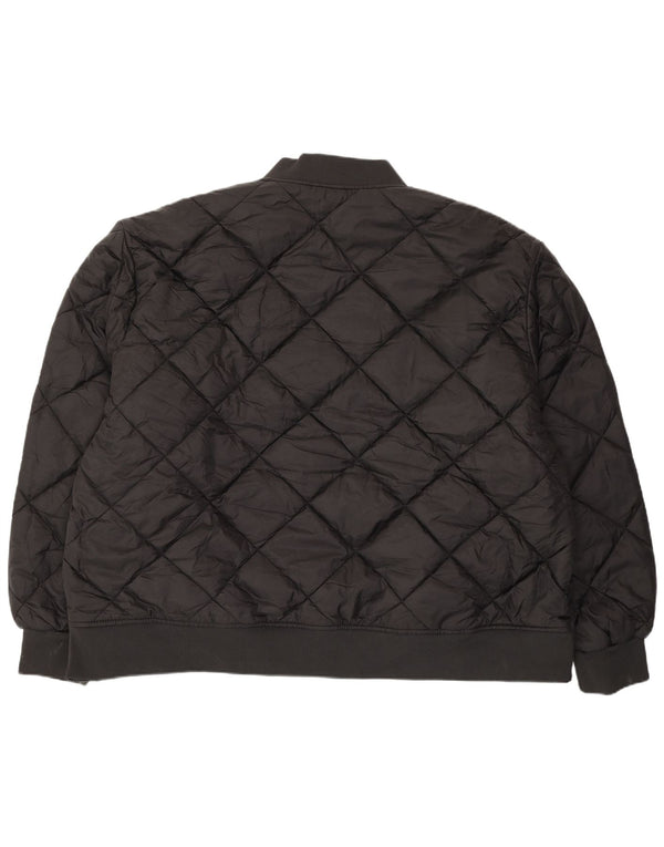 DICKIES Chaqueta acolchada para hombre UK 48 4XL Nylon negro