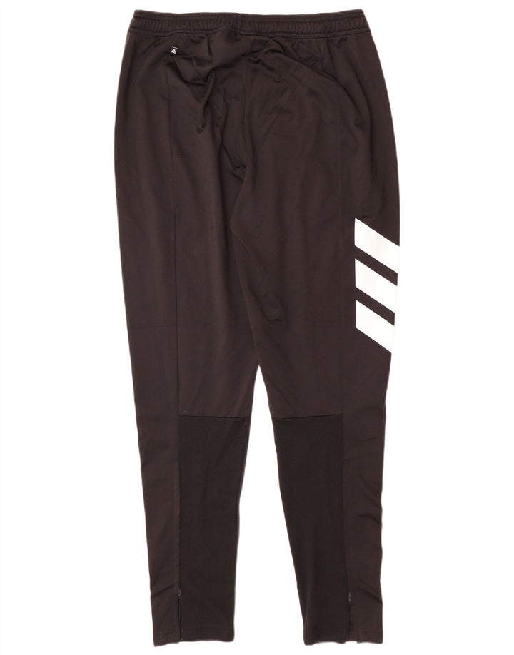 ADIDAS Pantalón de chándal para hombre Grande Negro Colorblock Poliéster