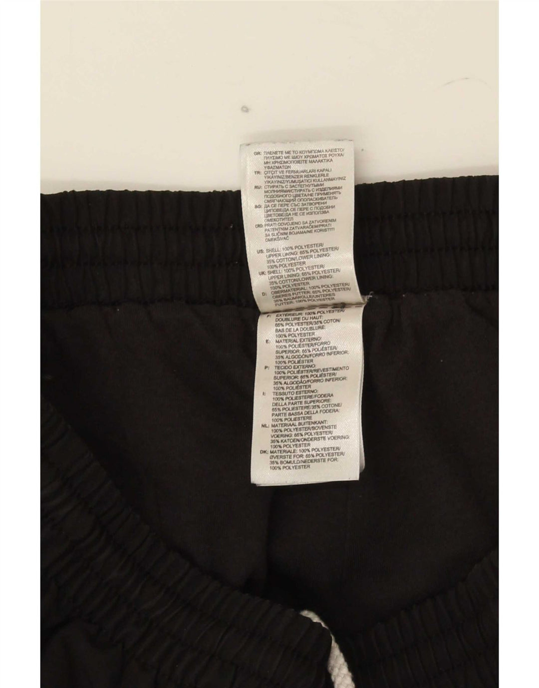 Adidas Hombre Pantalones De Chándal Joggers Medium Negro Poliéster