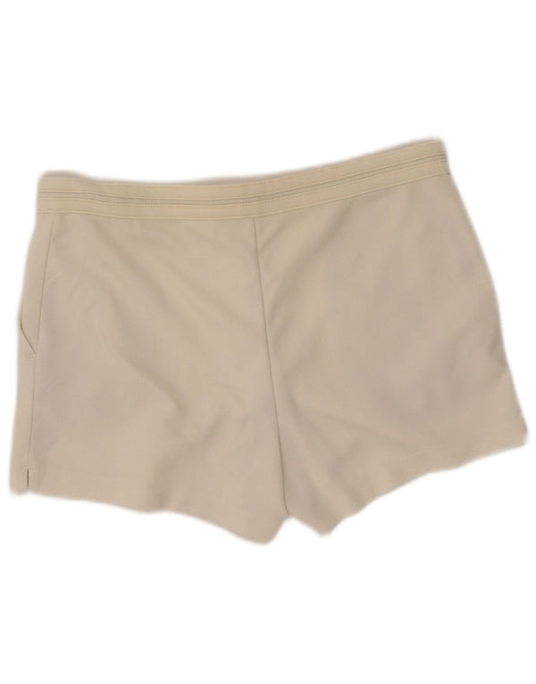 SERGIO TACCHINI Pantalones cortos casuales para hombre IT 48 Medium W30 Blanco roto