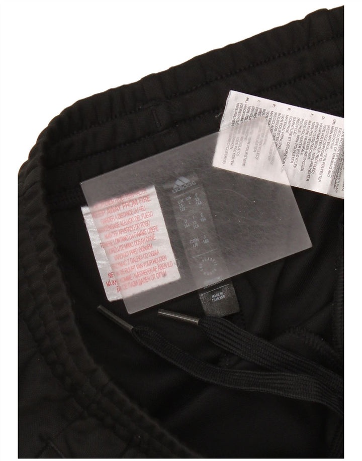 Adidas Pantalones cortos deportivos para niño 13-14 años Negro Colorblock Poliéster