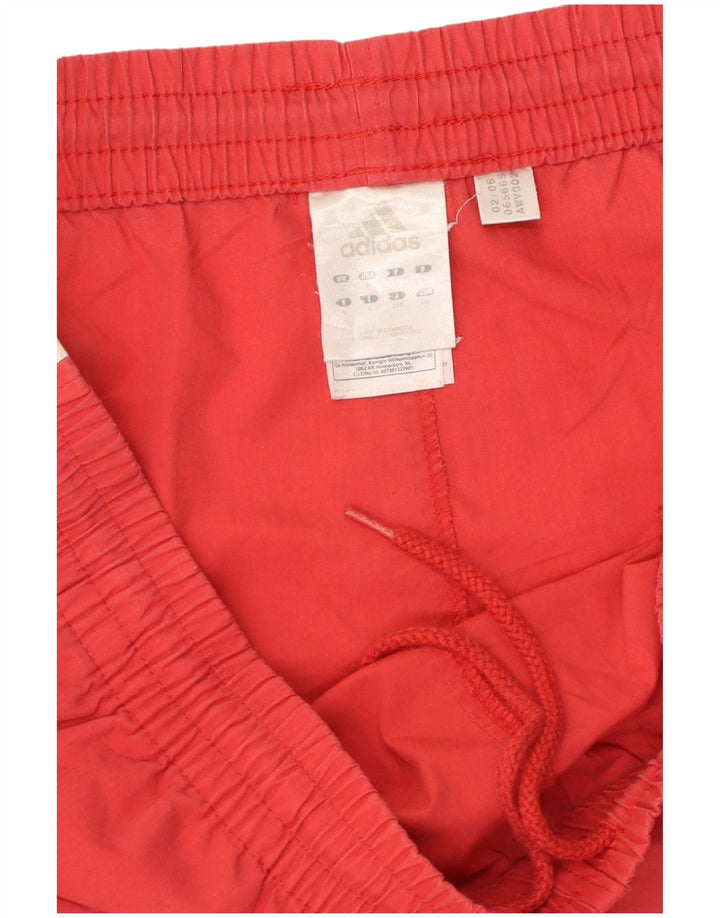 Pantalones cortos deportivos ADIDAS para hombre, poliéster rojo grande