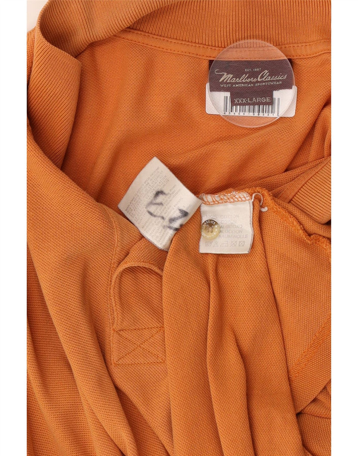 Marlboro Classics Polo Hombre 3XL Naranja Algodón