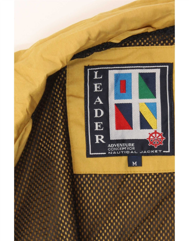 Leader Chaqueta Bomber para Hombre UK 38 Medium Yellow