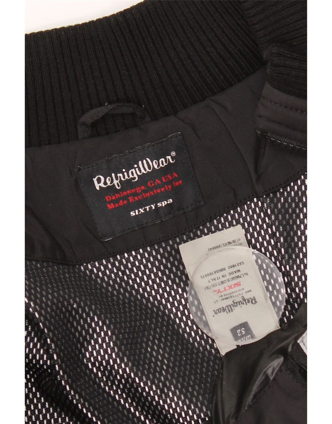 Refrigiwear Chaqueta impermeable para mujer IT 52 2XL Nylon negro