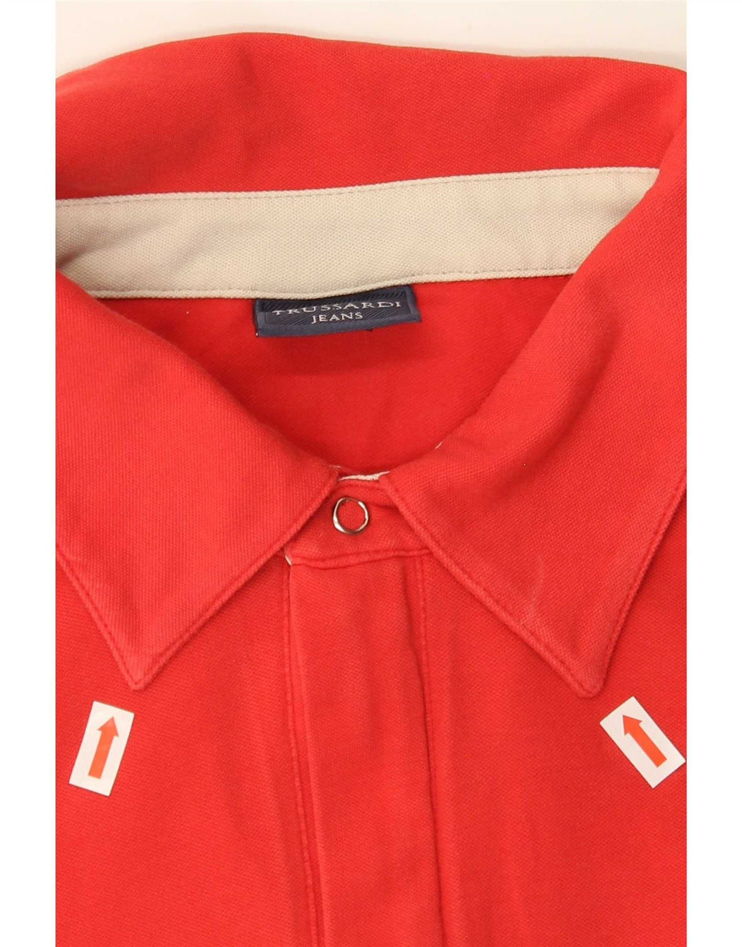 Polo Trussardi Hombre 2XL Algodón Rojo
