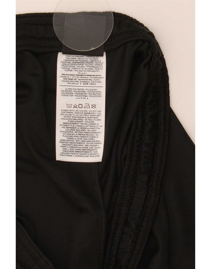 Nike - Pantalones cortos deportivos Dri Fit para mujer, talla M, color negro, poliéster