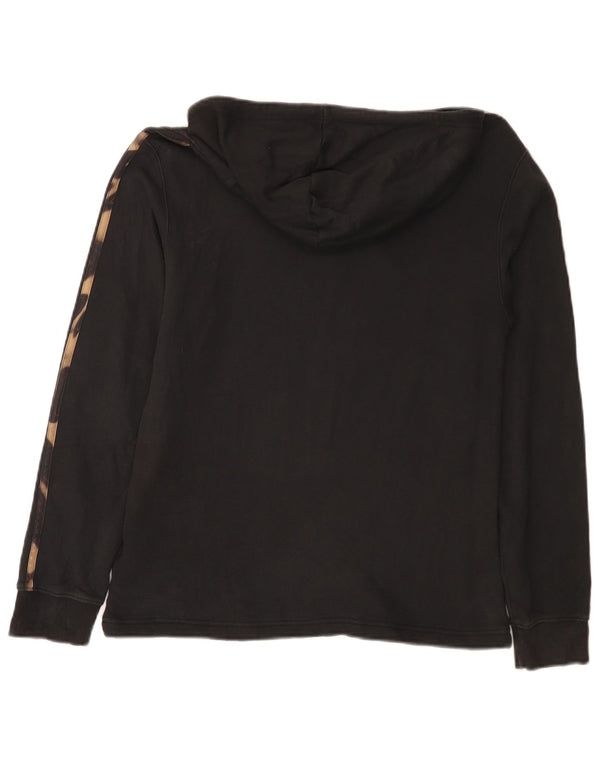 Adidas Sudadera con capucha para mujer UK 8/10 Small Black Cotton