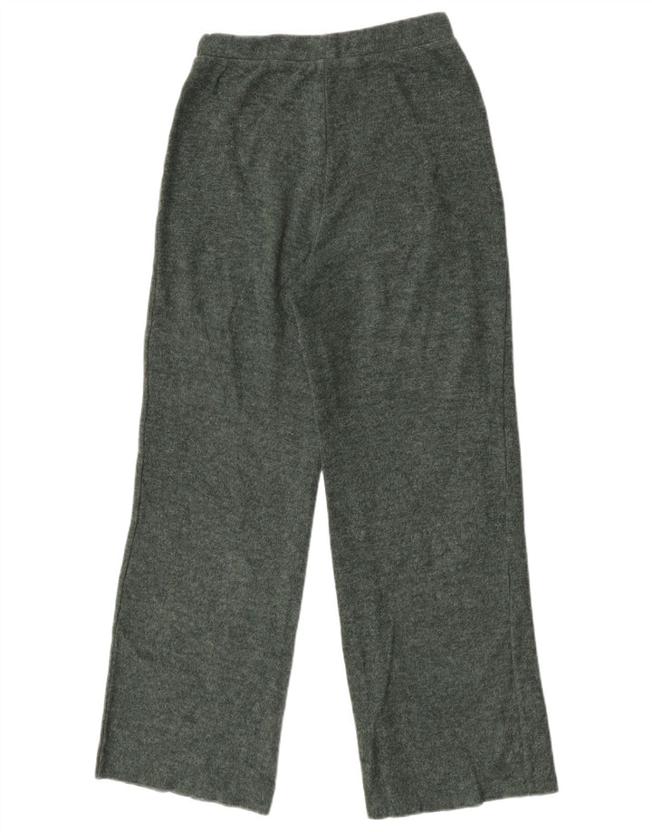 Zara Mujer Pantalones De Chándal UK 8 Small Verde