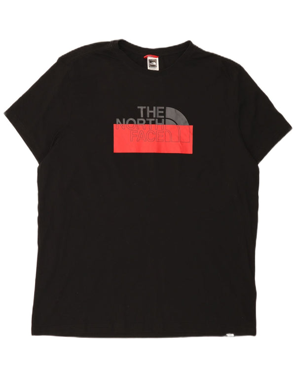 The North Face Camiseta gráfica para hombre Top XL Algodón negro