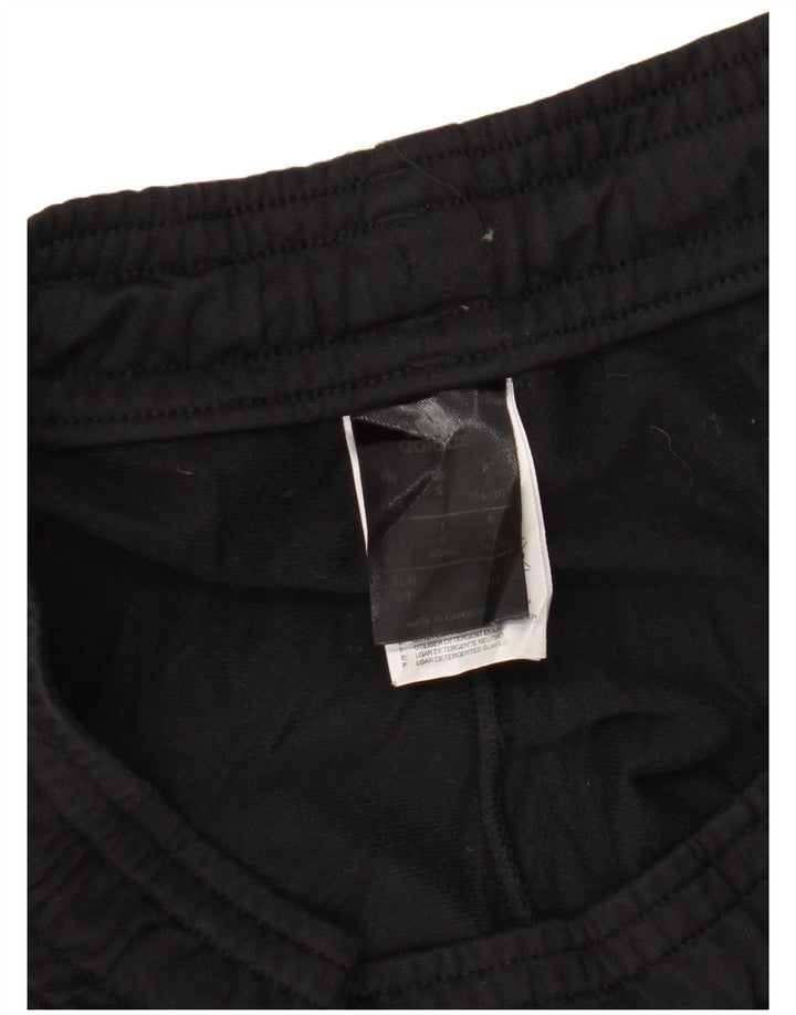 Adidas Pantalones de chándal para mujer UK 8/10 Small Negro Poliéster
