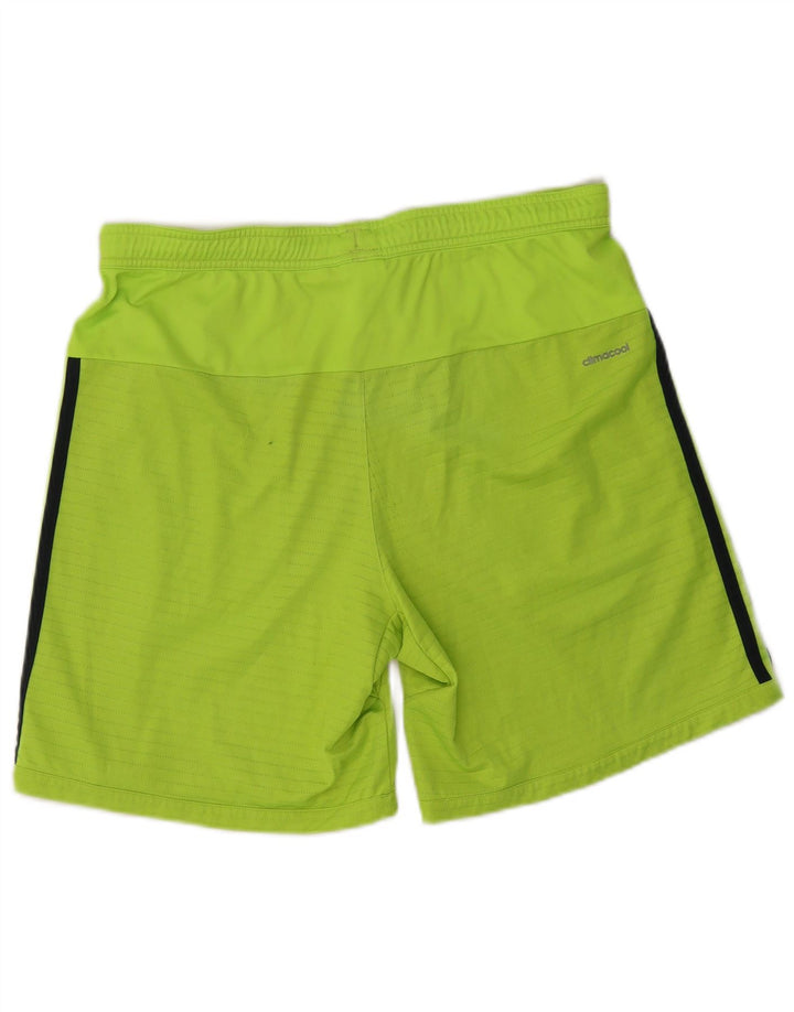 Adidas Mens Climacool Sport Shorts Grande Verde Poliéster