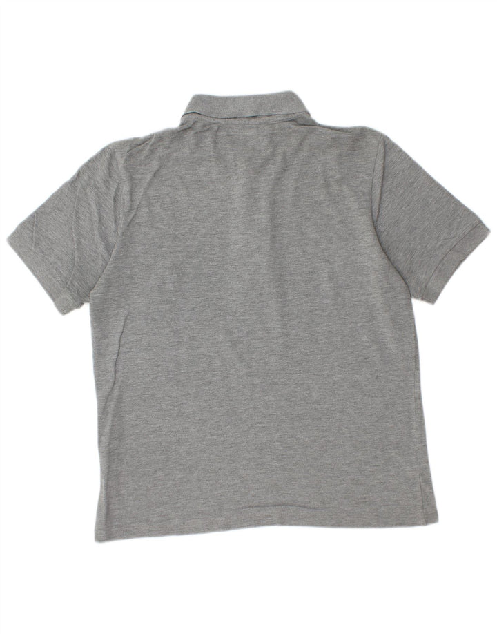 Polo Kappa Hombre De Algodón Gris Medio