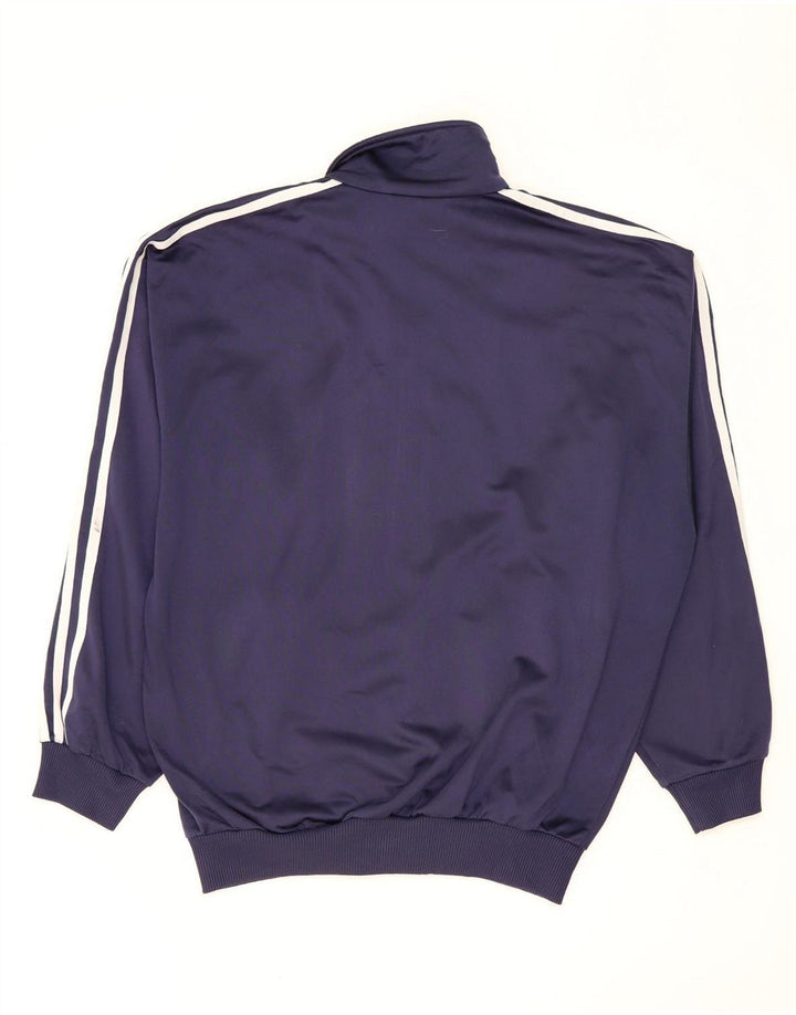Adidas Hombre Chándal Top Chaqueta XL Azul Marino Poliéster