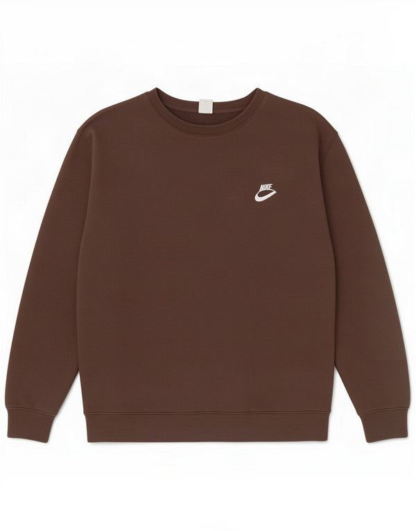 Nike - Sudadera holgada para hombre, talla 3XL, algodón marrón