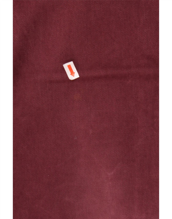 JINGLERS Vaqueros cónicos para niña 13-14 años W26 L29 Algodón burdeos