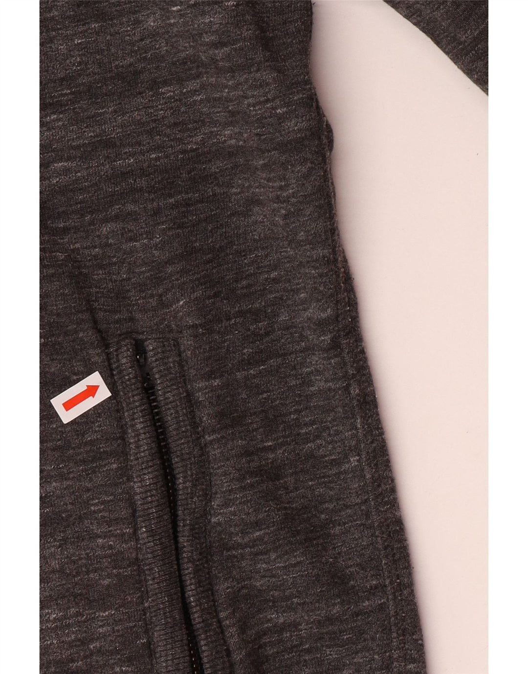 SUPERDRY Jersey con capucha para hombre pequeño de algodón moteado gris