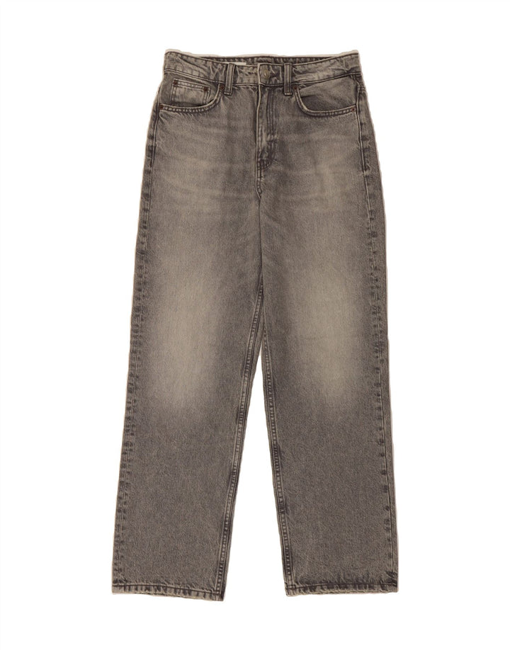 ZARA Womens Straight Jeans EU 38 Small W28 L28 Grey Vintage Zara and Second-Hand Zara from Messina Hembry 