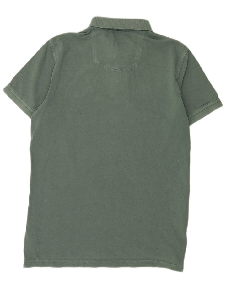 Polo de hombre Fat Face de algodón verde medio