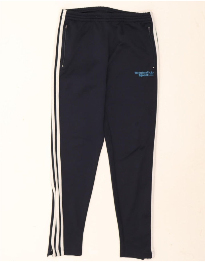 Adidas Pantalones De Chándal Gráficos Para Hombre Pequeños Poliéster Negro