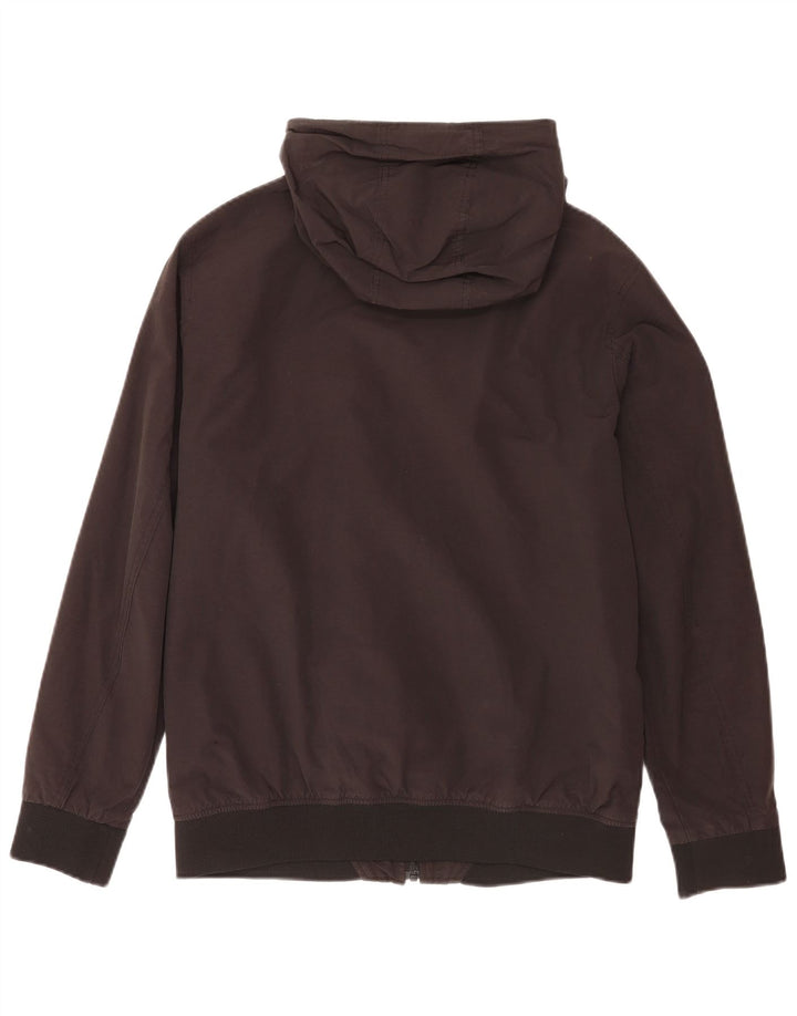 Jack & Jones Chaqueta bomber con capucha para hombre UK 40 Large Algodón negro