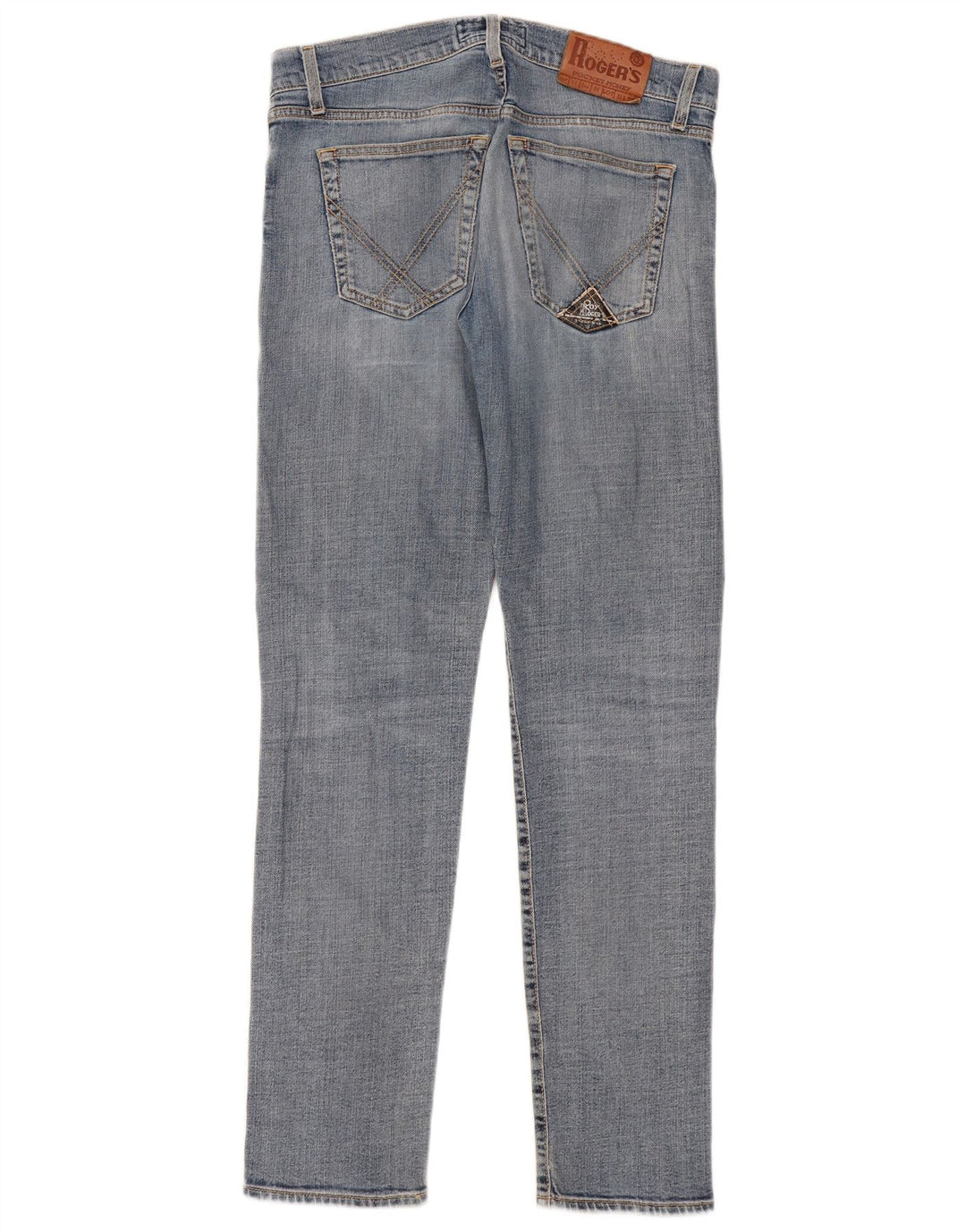 Roy Rogers Vaqueros ajustados para mujer W34 L32 Algodón azul